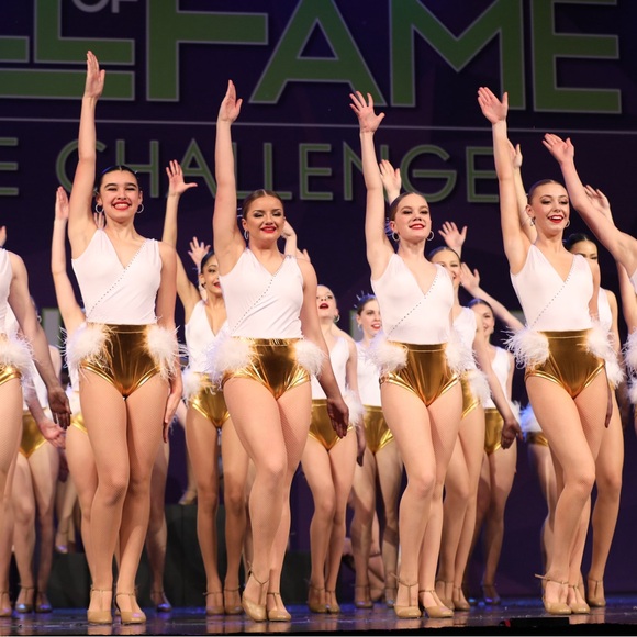 Custom Dance Costume size medium “Welcome To Hollywood” - Picture 1 of 8